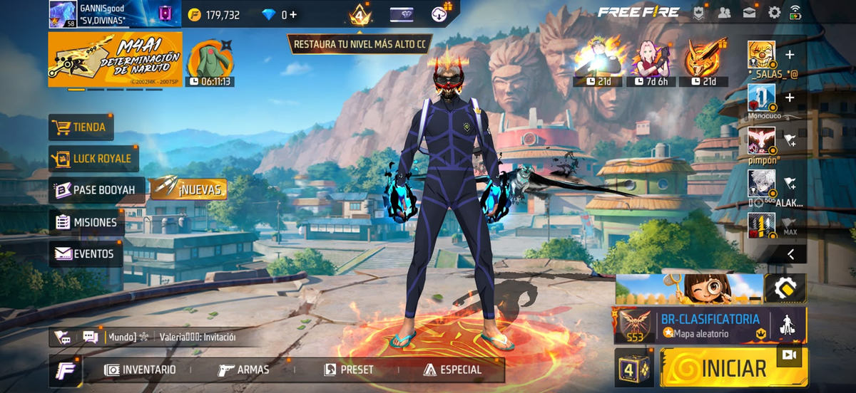 🔥 Cuenta Free Fire
