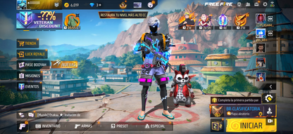 🔥 Cuenta Free Fire