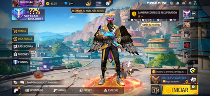 🔥 Cuenta Free Fire